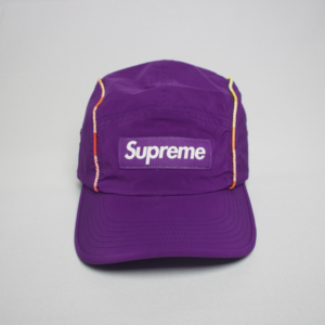 SUPREME GRADIENT PIPING CAMP CAP