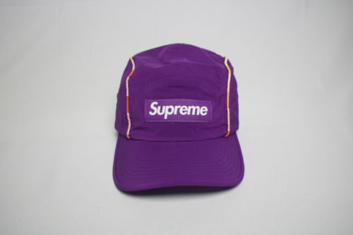 SUPREME GRADIENT PIPING CAMP CAP