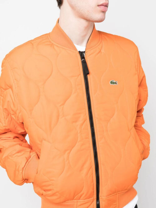 LACOSTE BOMBER DUPLA FACE LARANJAPRETO - Imagem 2