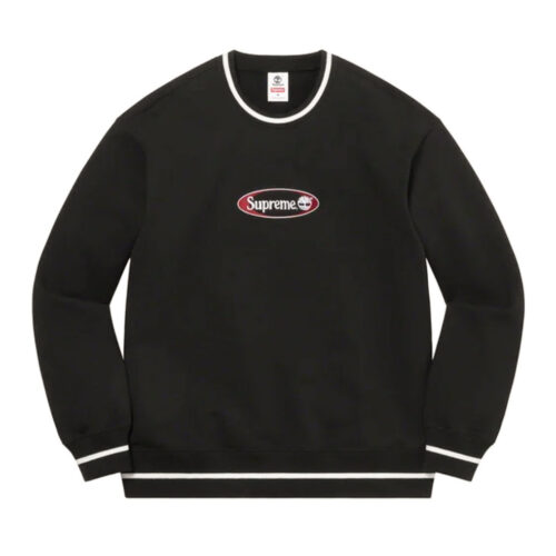 SUPREME TIMBERLAND CREWNECK PRETO