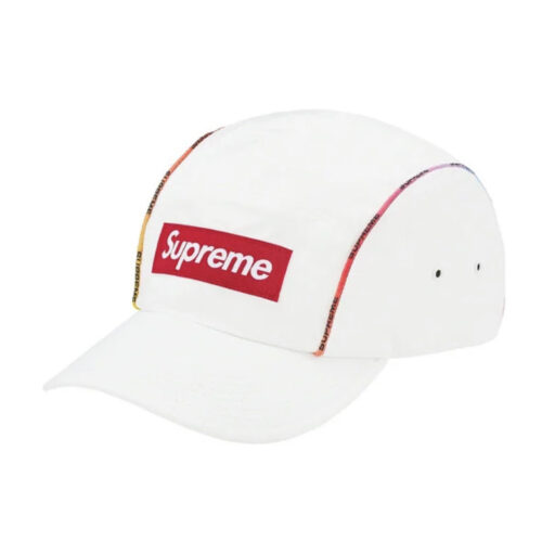 SUPREME GRADIENT PIPING CAMP CAP