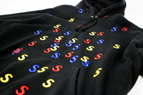 SUPREME EMBROIDERED S HOODED PRETO - Image 4