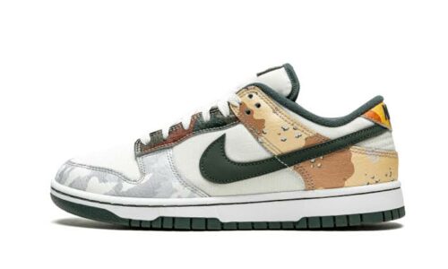 NIKE DUNK LOW WHITE CAMO
