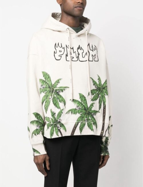 PALM ANGELS PALM & SKULL (BEGE) - Image 3