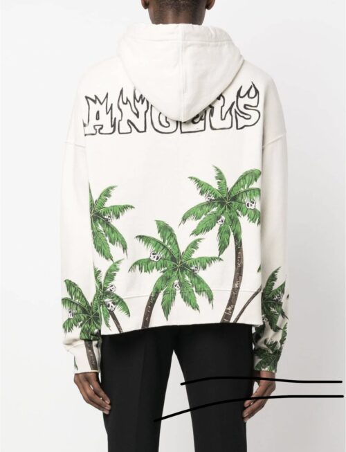 PALM ANGELS PALM & SKULL (BEGE) - Image 2