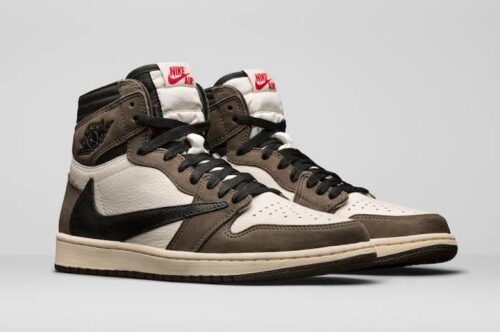 NIKE AIR JORDAN 1 LOW TRAVIS DARK MOCHA - Image 2