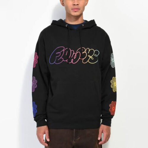 FLORISTRY STUDIOS FLOWERS BLACK HOODIE - Image 2