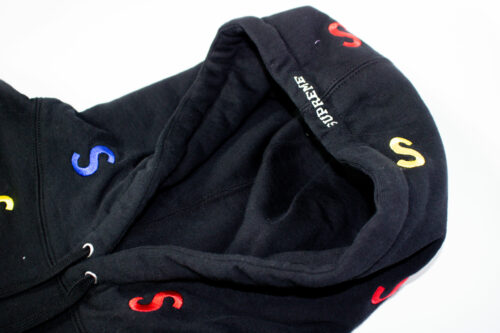 SUPREME EMBROIDERED S HOODED PRETO - Image 2